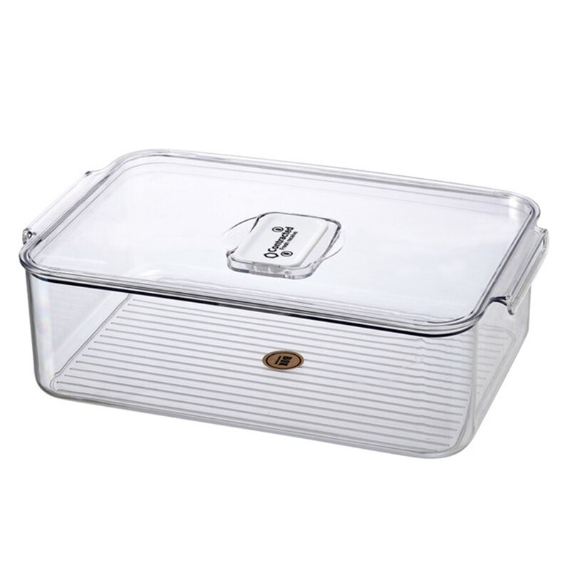 Caja de almacenaje para nevera de mascota con Válvula de ventilación, caja para huevos, caja para almacenamiento de vegetales y fruta, caja de almacenamiento de contenedores de alimentos: 8116m