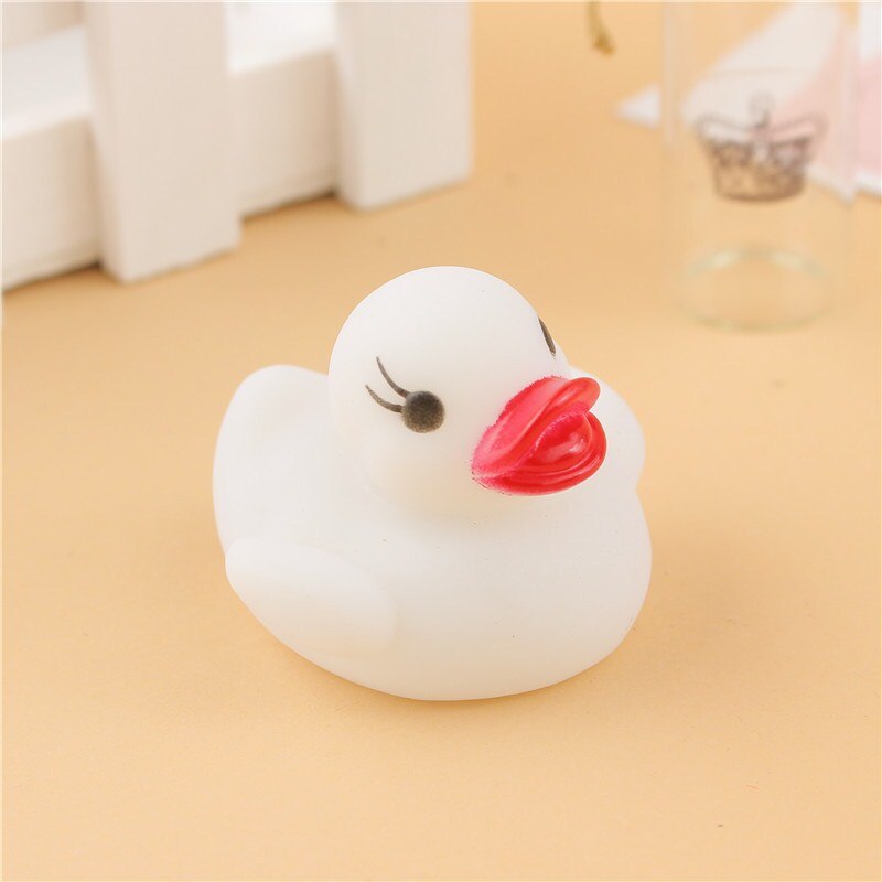 Jouets de bain en plastique bébé | Canard lumineux à détection d'eau, jouets flottants pour enfants, son grinçant pour enfants, canards de bain,: 6