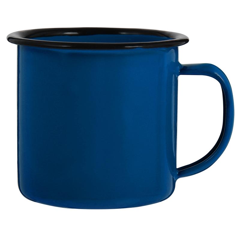 Mini tasse à café Vintage en fer, Pot à eau, pour la maison, le Restaurant: Blue
