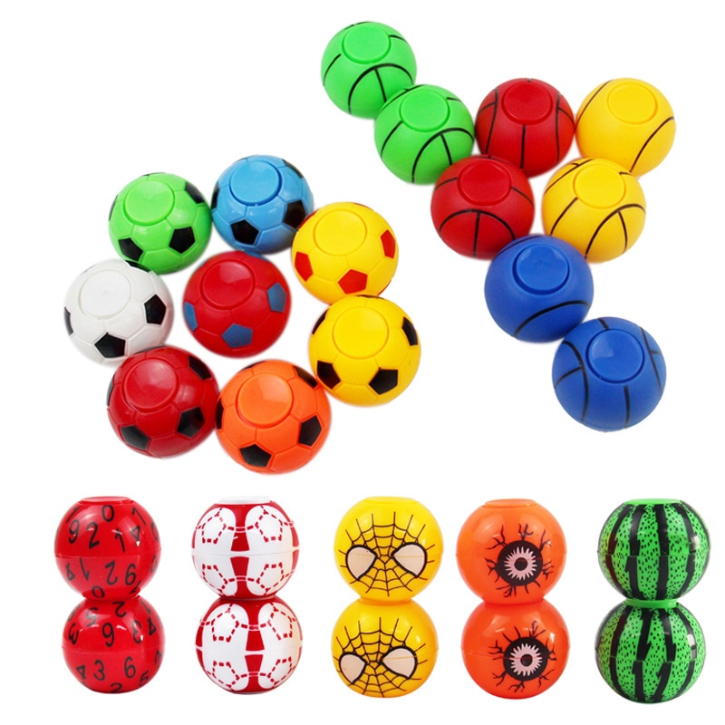 Huilong Spiner Giocattolo Regali del Nuovo Gioco del Calcio Punta Delle Dita Gyro Dito Giocattoli di Decompressione Spinner Mano Spiner Ruota Rotating