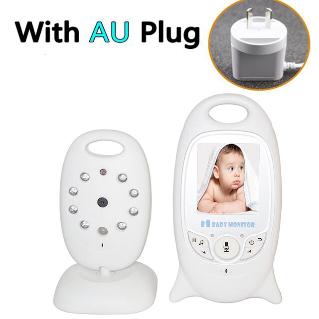Vb601 2,4g Säugling Krankenschwester Orgel kabellos Video Baby Monitor Sicherheit Kamera 2 Weg Sprechen NightVision LED Temperatur Überwachung: AU Stecker