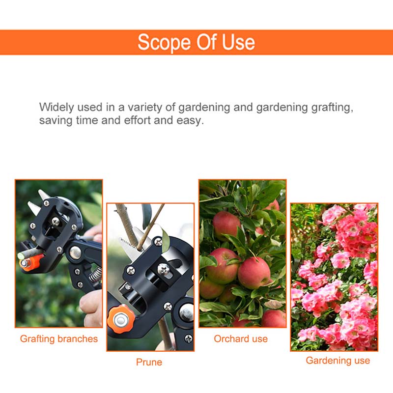 Nursery Garden grape vine Graft Tool Cutter Secateur pruning plant Cut floristry Seedle Shear pruner Scissor Branch Fruit Tree