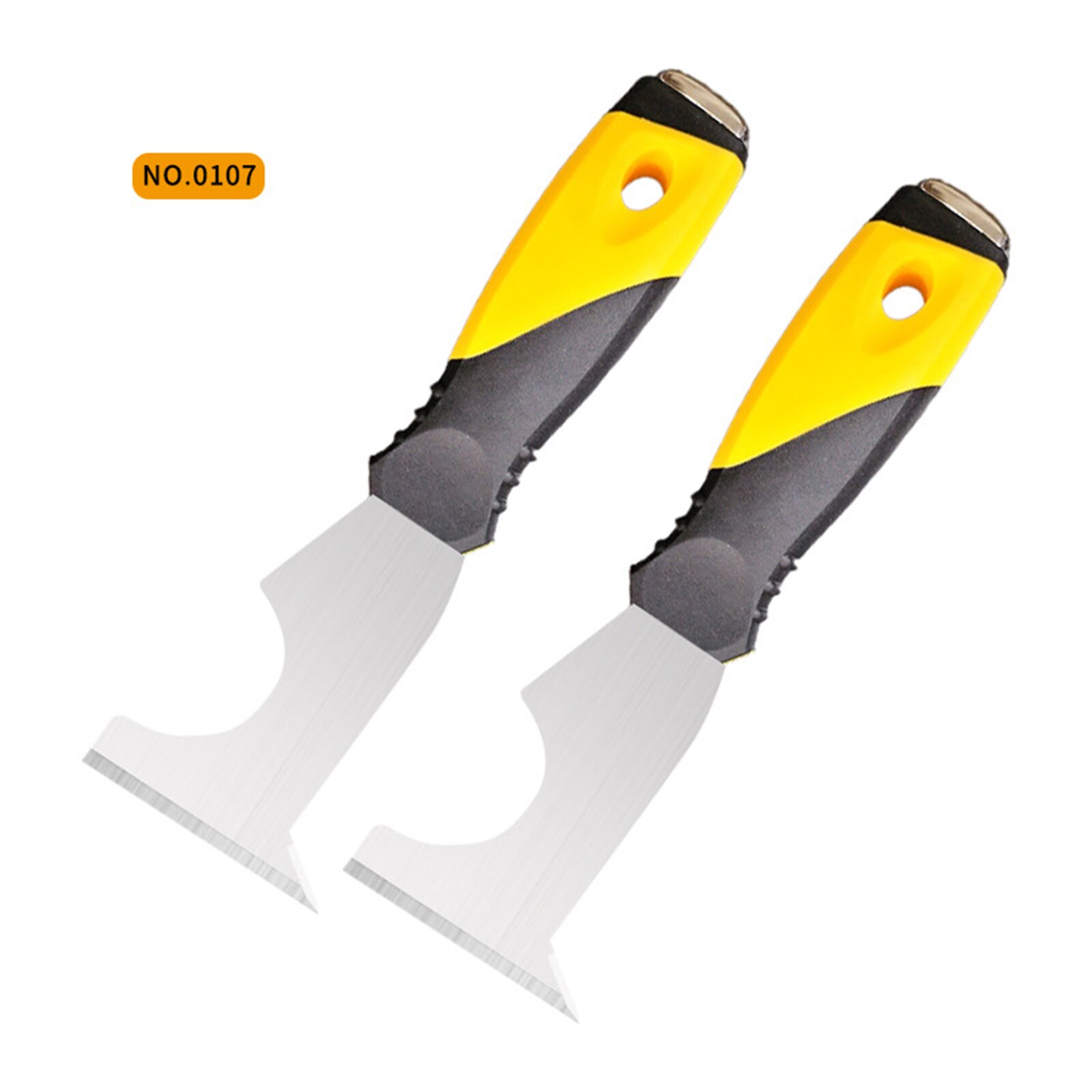 3 Inch Putty Knife 5 in 1 Paint Spackle Scraper Caulk Removal Tool for Wood Wallpaper Scraper Painters Construction Tools