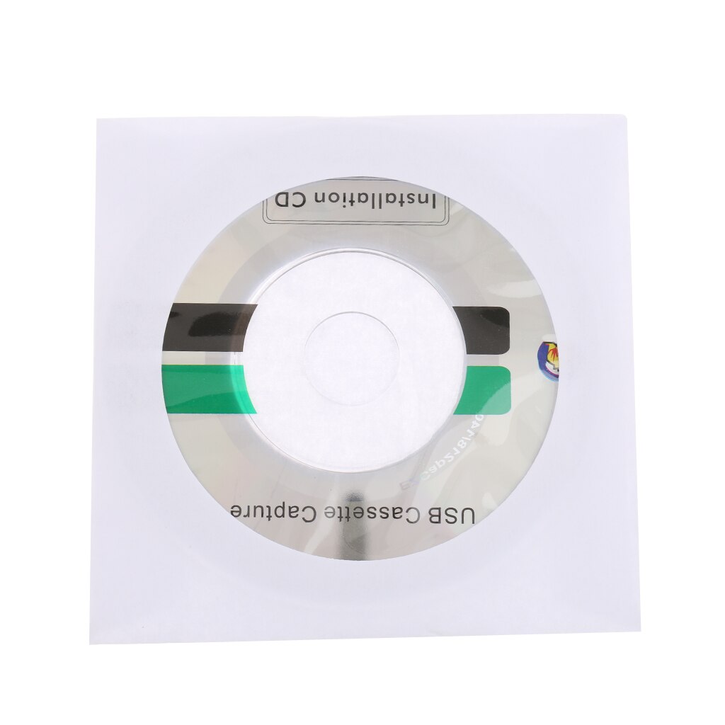 Portable Cassette Tape Recorder Player Capture Convert Box Compatible with Windows and MAC with Headphone USB Cable Black