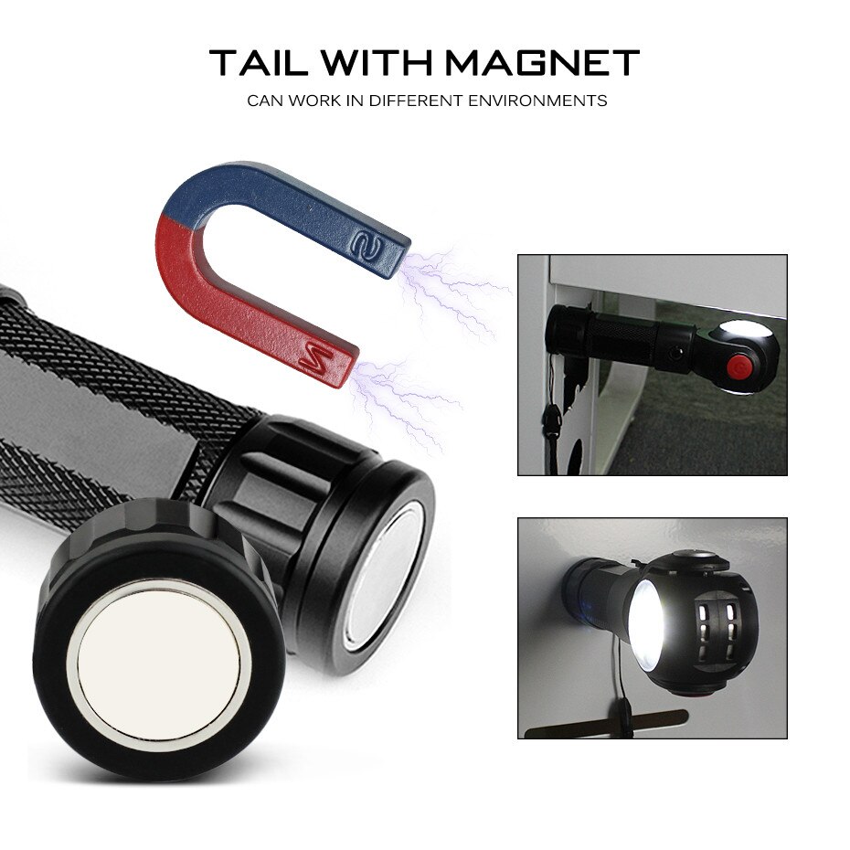 Luzes de trabalho portátil máquina led cob luz gooseneck industrial lâmpada oficina com base montagem magnética lampen industrie d4