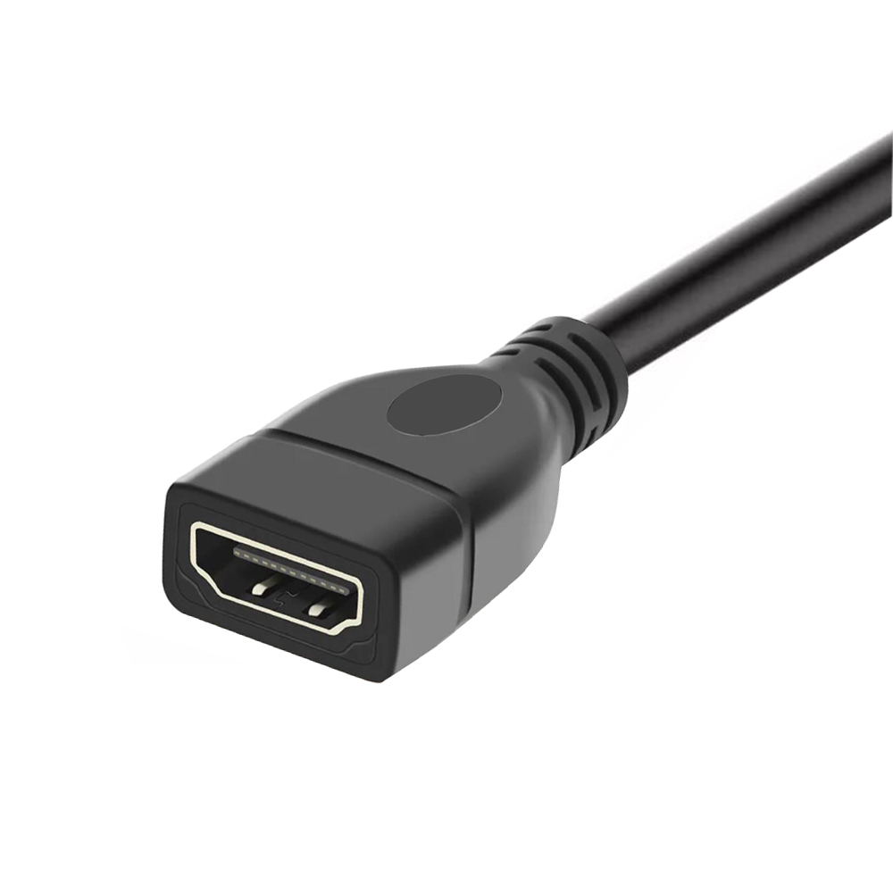 Cable Micro HDMI 4K 60Hz Cable adaptador Micro HDMI a HDMI hembra para cámara Raspberry Pi 5/Pi 4/GoPro Hero 7 6/Sony A6000 HDTV