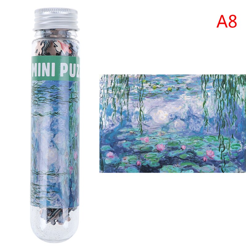 150 stück Rohr Mini Papier Rätsel Spiel Spielzeug Für freundlicher Erwachsene Lernen Bildung Gehirn Teaser Montieren Spielzeug Spiele Puzzle: A8
