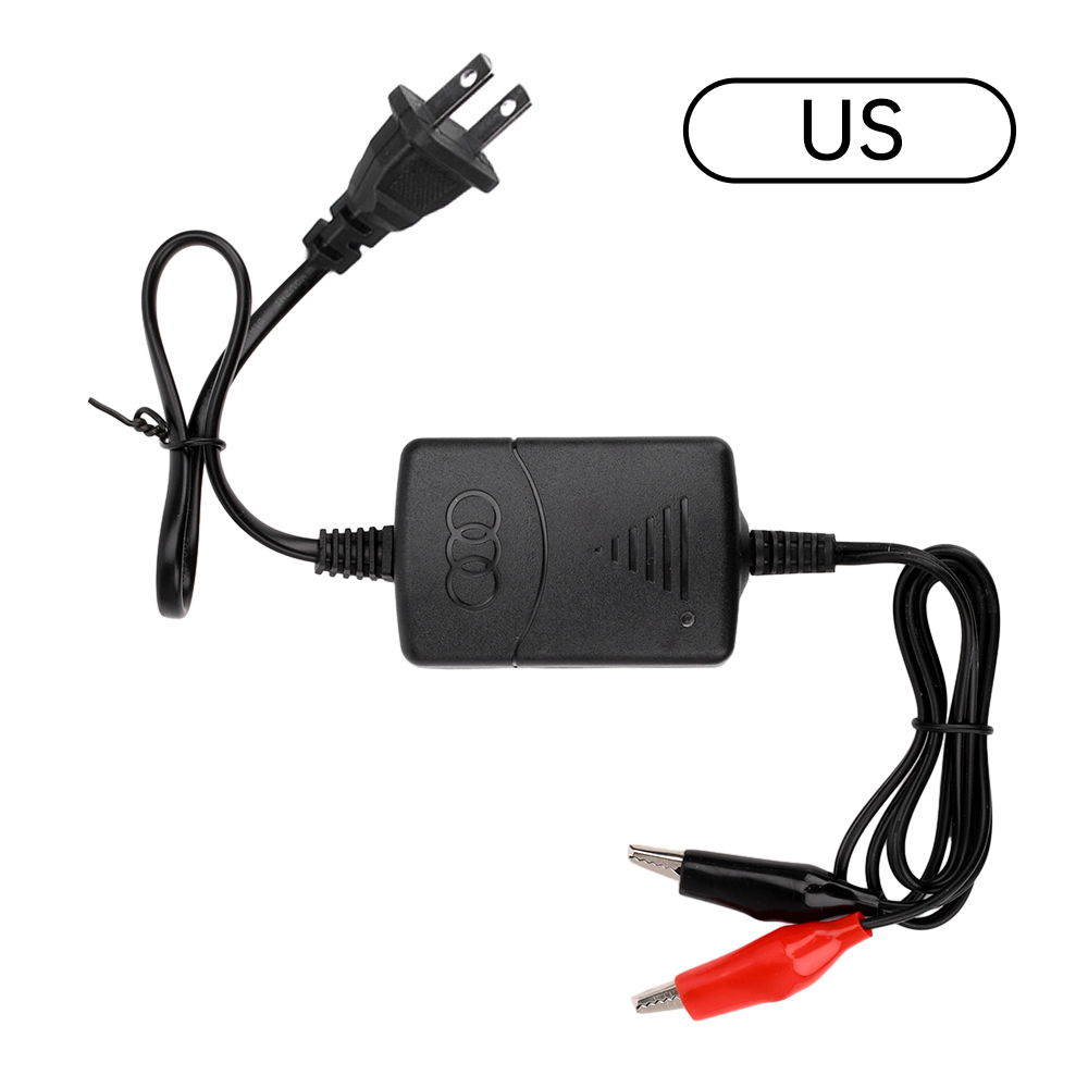 12V Acculader Elektrisch Voertuig Acculader Abs Auto Lood Zuur Acculader Voor Auto Vrachtwagen Motorfiets: WHITE