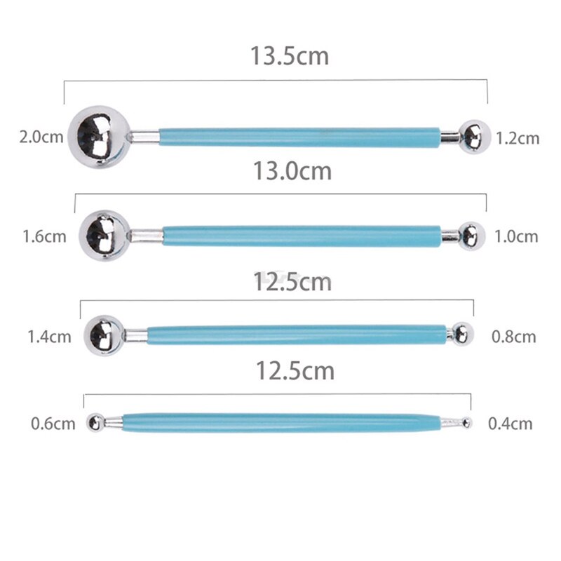 23Pcs Clay Shaping Tools Ball Stylus Dotting Tools For Pottery Sculpture Rock Painting Mandala Art Carving Modeling Embossing