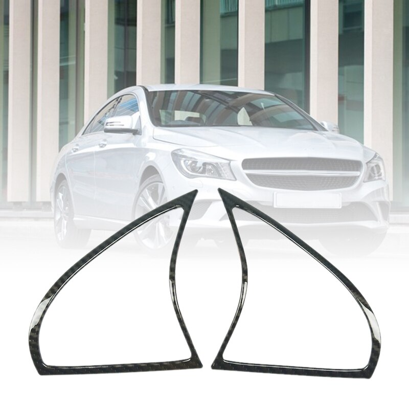 Pegatina decorativa para marco de altavoz o estéreo de puerta de coche para Mercedes Benz CLA C117 -16 calcomanías para altavoces
