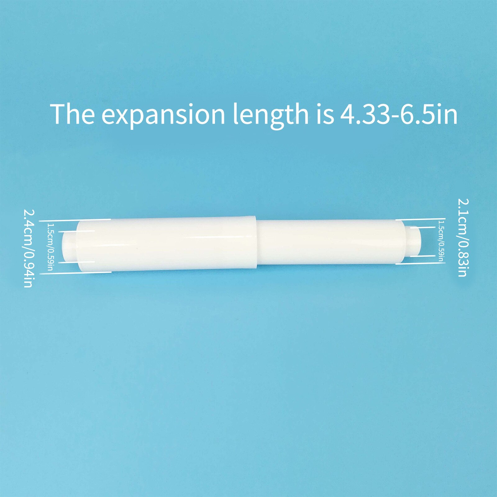 Replacement Toilet Roll Paper Shaft Flexible Plastic Paper Holder Roller Spindle Insert Spring For Bathroom Accessories