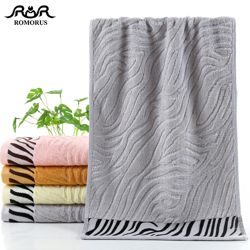 100% Toalla de bambú textura de tigre cara baño toalla Super suave absorbente fibra de bambú toallas de baño Toalla grande de playa
