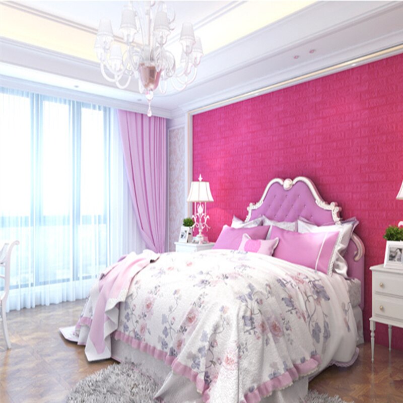 3D Muur Pe Foam Stickers Baksteen Patroon Waterdicht Zelf Stickers Op De Muur Kamer Home Decor Voor Kids Slaapkamer Woonkamer kamer Sticker