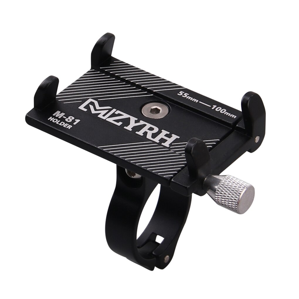 Mountainbike fietsstuur telefoonhouder racefiets goede aluminiumlegering verstelbare telefoonhouder standaard: A
