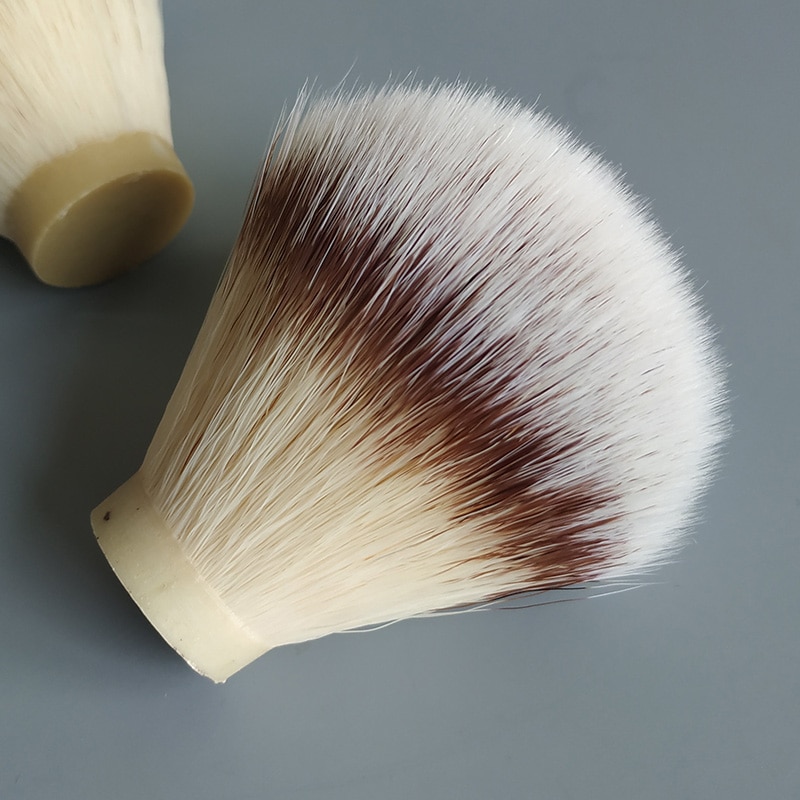 Dscosmetic regina rossa a mano T4 morbidi capelli sintetici pennello da barba