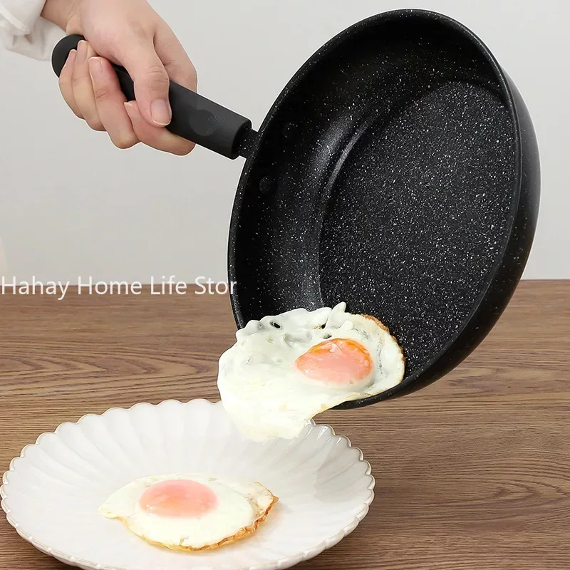 Maifan sten non-stick stekpanna kastrull omelett kokkärl kök ägg stekpanna köksredskap för gasinduktionshäll