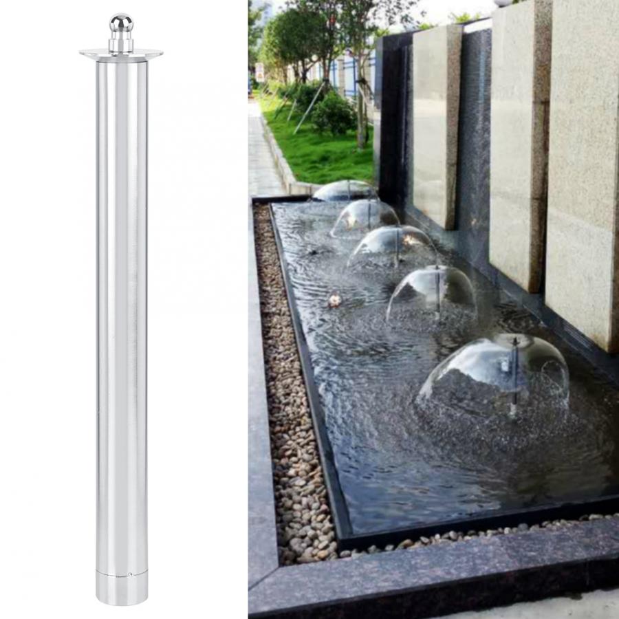 Stainless Steel Fountain Nozzle Mushroom Type Landscaping Fountain Nozzle Spray Head Female Thread