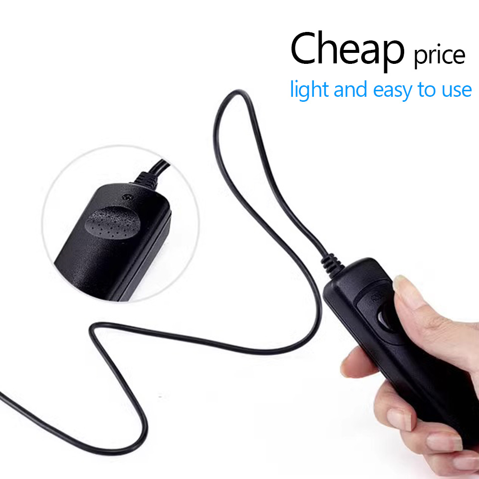 Câble de déclenchement de télécommande RS-60E3, pour Canon E0S 2000D 1500D 1300D 1200D 1100D 1000D 850D 800D 750D 760D 700D 650D SLR