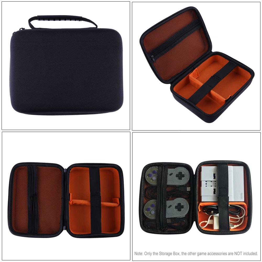 Draagbare Beschermende Opbergdoos Carry Case Voor Nintendo Snes Mini Console Travel Pouch Tas Opbergtas Beschermende