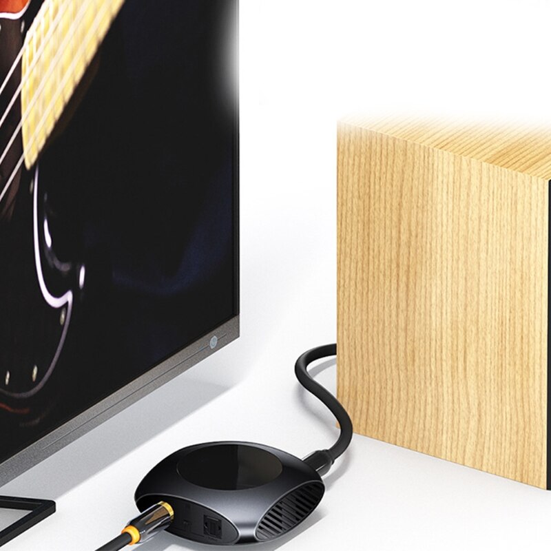 A9LF Mutiful Compatition Converter Digital to Analog Adapter Optical to Coaxial for Speakers TV DVD Set-up Box