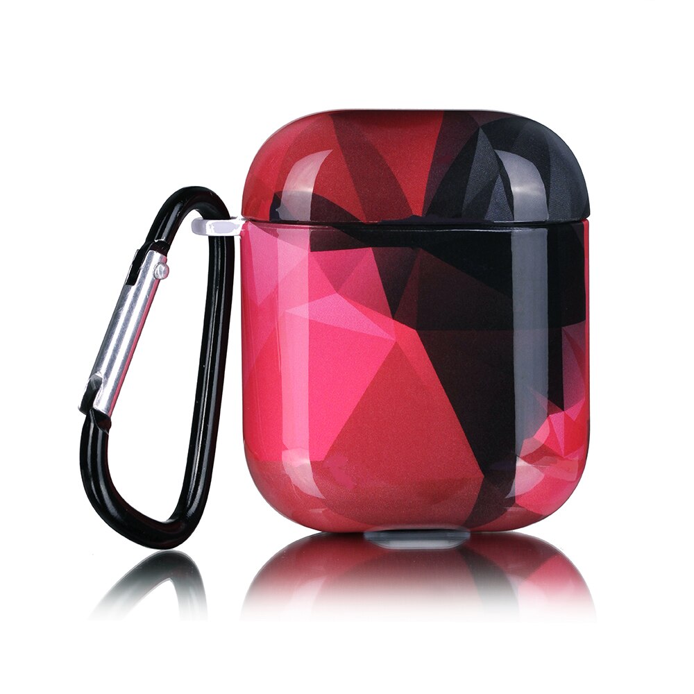 Marmor mønster etuier til airpods 1 2 øretelefon cover sødt cover til apple airpods 2 air pods 1 shell ærme coque: 07