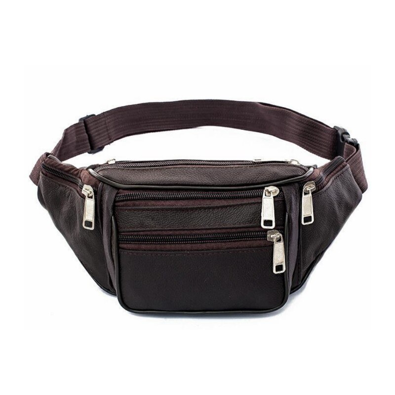 Nytte sykling midje fanny pack belte bag reise hip veske herre sportsbag: A2