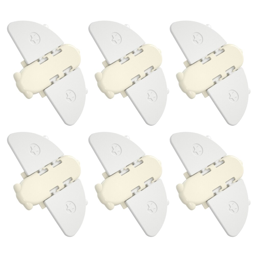 3pcs Sliding Glass Door Locks Sliding Window Safety Locks Anti-Theft Protection Buckle for Child Baby Home Window (Blue): White 1