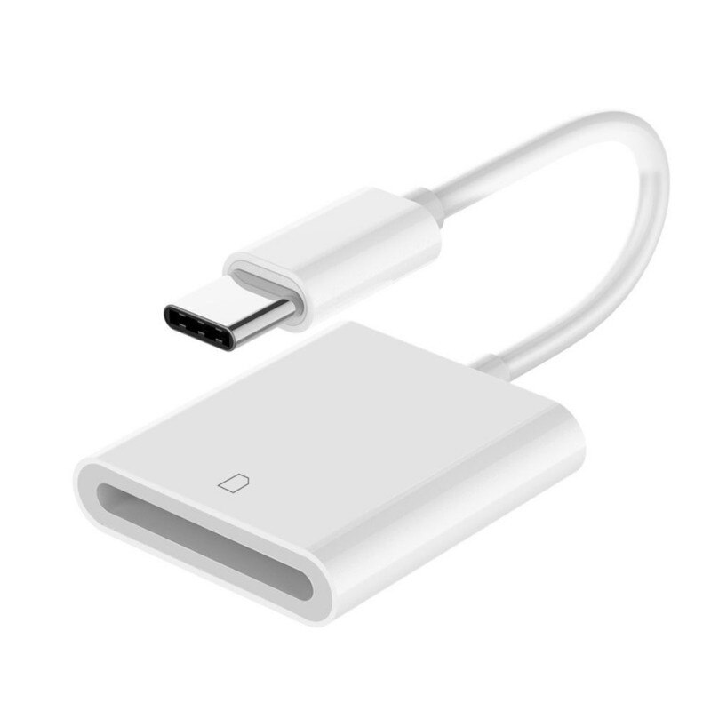 SD Card Reader USB 3.1 di Tipo C USB-C per Carta di DEVIAZIONE STANDARD Della Macchina Fotografica Lettore di Tipo-C lettore di Schede di OTG per macbook Cell Phone Samsung Huawei