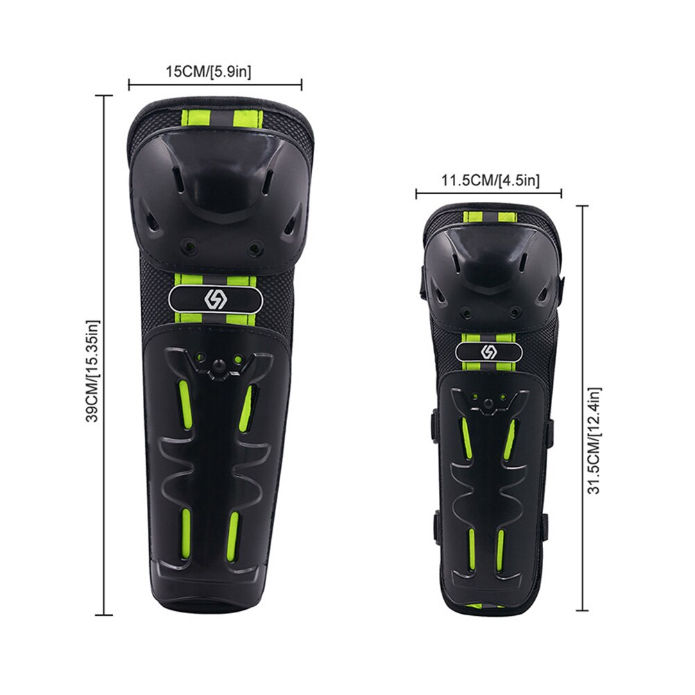 4pcs Protective Gear Riding Knee Pads Elbow Pads Motorcycle Limbs Protector