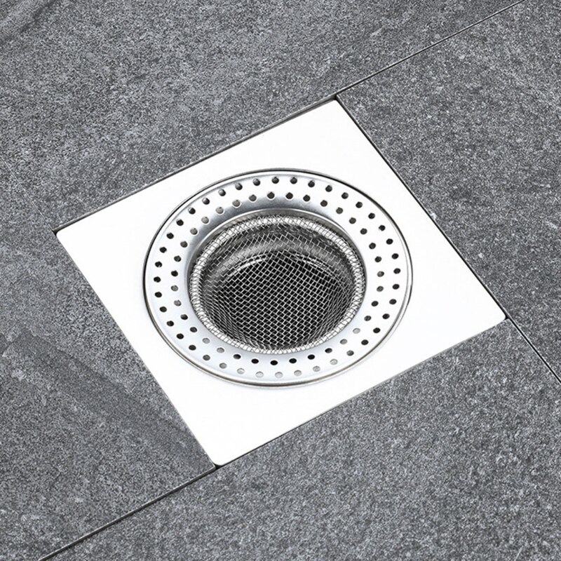 Mishang 84 MM Badkamer Wastafel Zeef 304 Rvs Water Stopper Gootsteen Water Filter Plug Aanrecht Accessoires