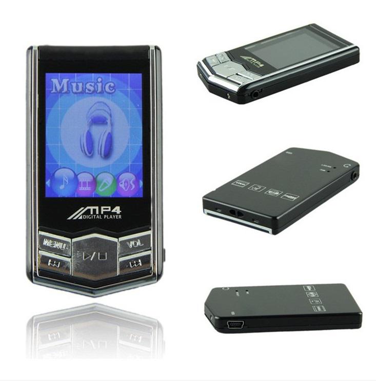 Slim MP4 Music Player with 1.8 Inch LCD Screen Media Video Game Movie FM Radio With Earphones USB