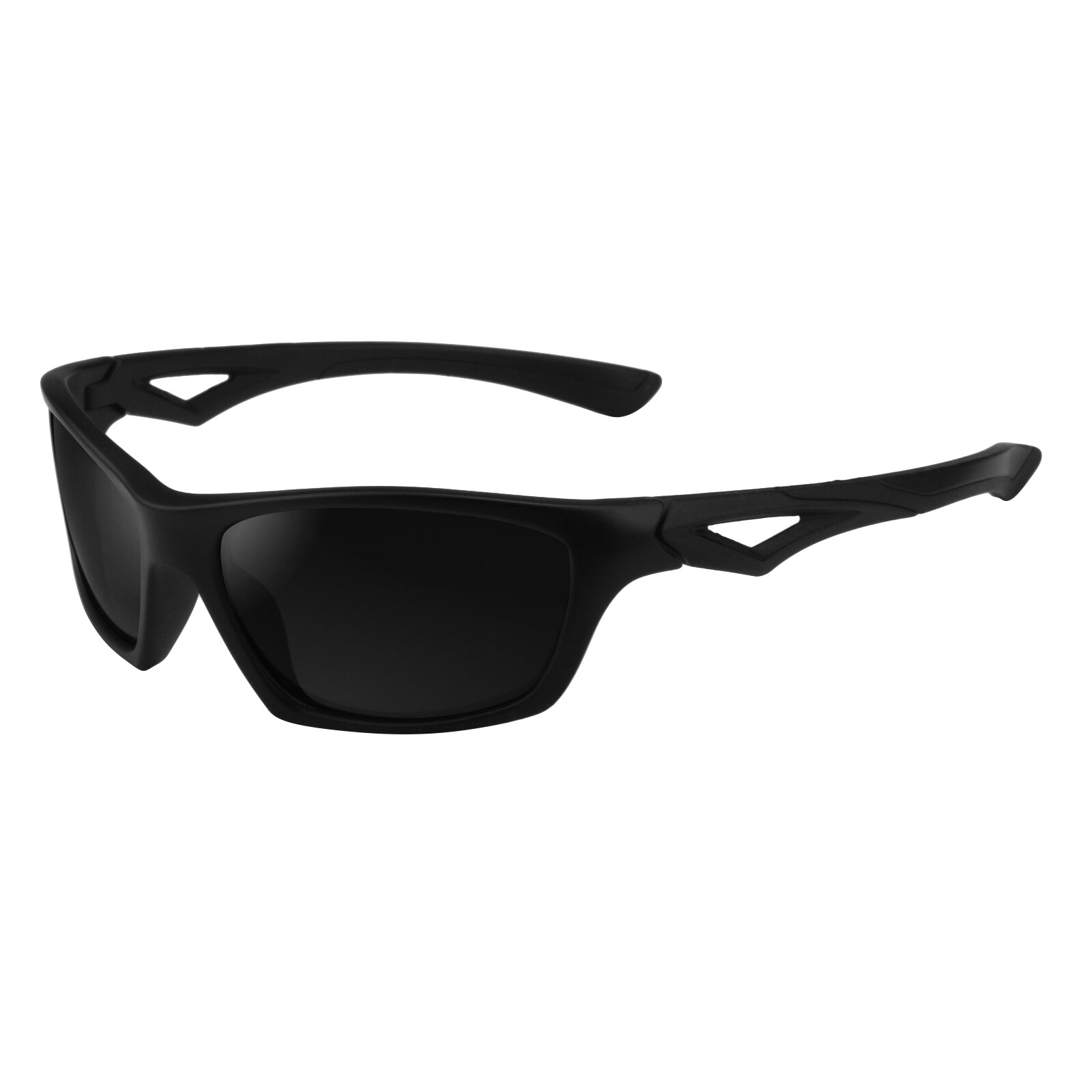 Kids Polarized Sunglasses TR90 Unbreakable Flexible Sport Glasses UV Protection for Boys Girls Age 3-10 Child Eyewear UV400: Black l Black