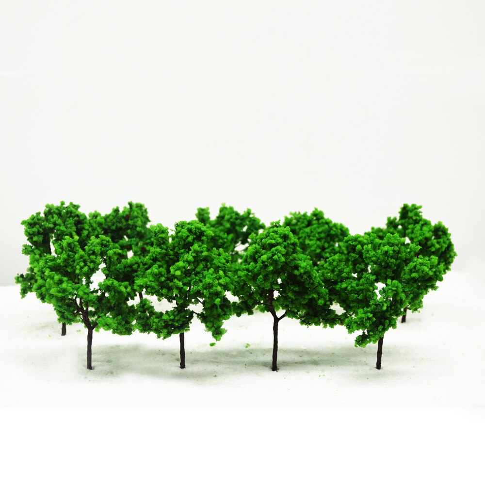 Diorama Miniature Trees Model Simulation Tree DIY Model Making Iron Wire Trees Railway Train Architecture Building Layout 20pcs