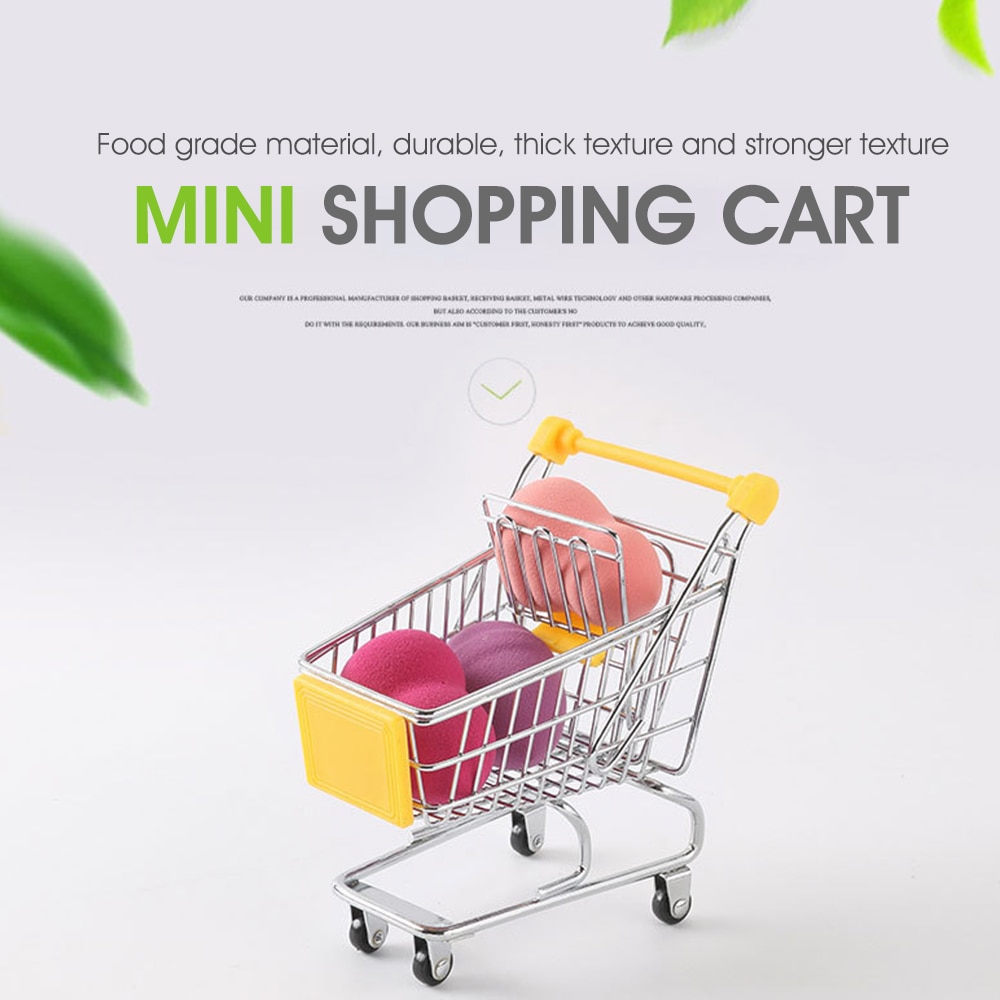 Mini jouet caddies petit jouet pour animaux de compagnie supermarché Handcart panier utilitaire panier de stockage stockage à la maison