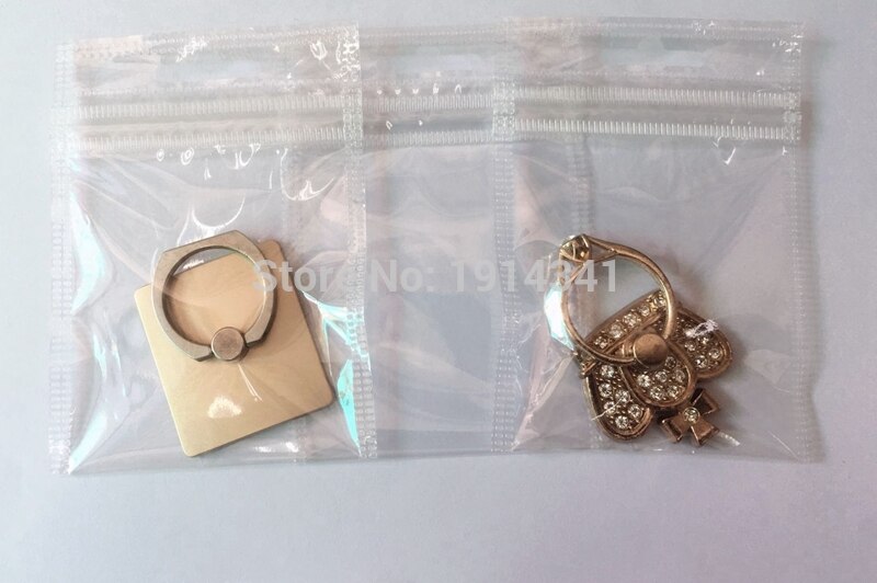 1000pcs/lot 10*7cm clear Plastic zipper opp bag retail package for Small mobile phone accessories Packing Bag