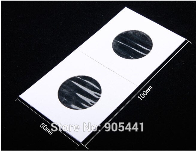 50pcs 2*2 Cardboard Mylar Paper Coin Holders Flips Supplies For Coin For Diameter 42 mm