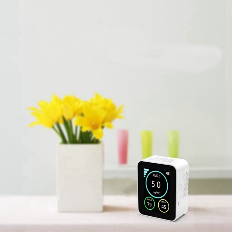 Carbon Dioxide CO2 Detector Gas Concentration Content Color Sn ligent Air Tester Air Humidity Analyzer