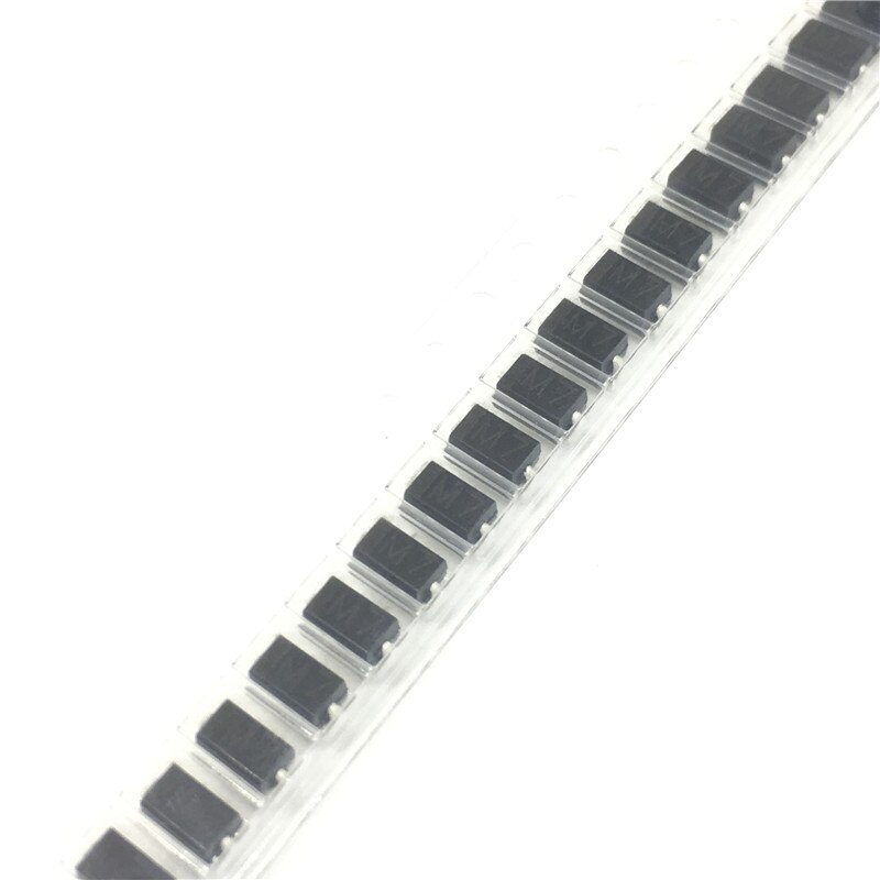 100PCS DIODE M7 1N4007 SMD 1A 1000V IN4007 Rectifier Diode