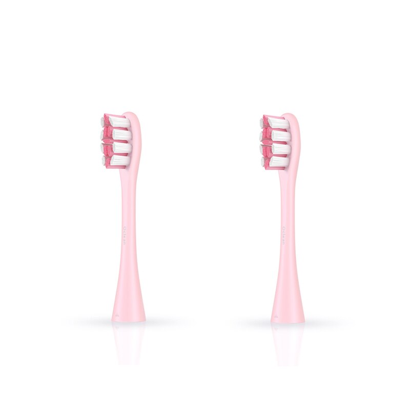 2PCS Original Xiaomi Oclean Replacement Brush Heads For Automatic Electric Sonic Toothbrush Deep Cleaning Tooth Brush Heads: pink