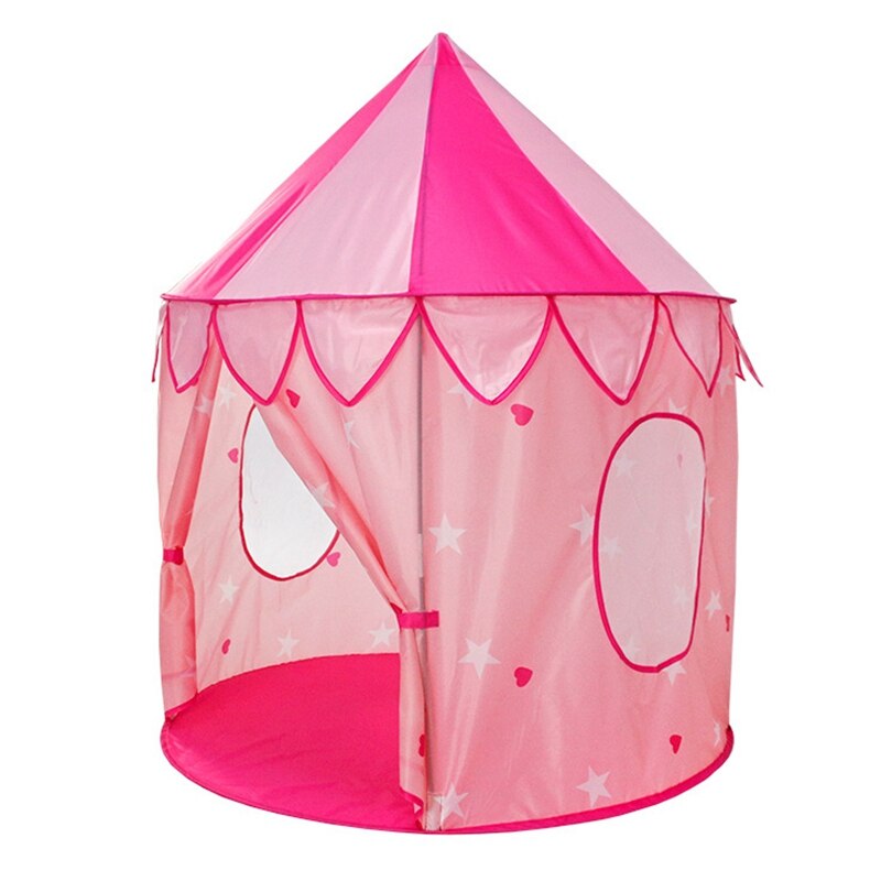 Kids Tent Portable Opvouwbare Kinderen Kids Game Play Tent House Pretend Speelgoed Indoor Outdoor Yurt Kasteel Speelhuisje Speelgoed