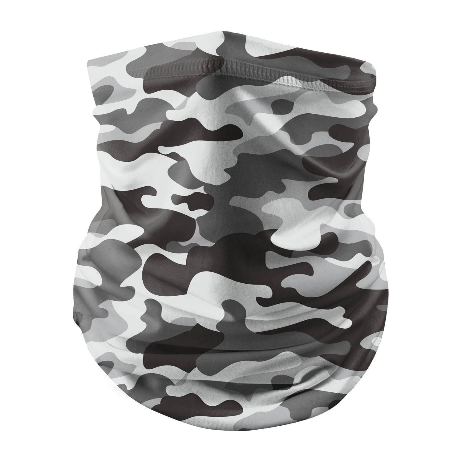 Zawaland kamouflage halsduk hals dam män vindtätt tryck tubulär bandana anti damm cykling vandring halv ansikts halsduk unisex: Stil 7