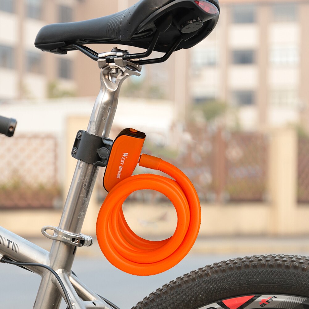 Anti Theft Bike Steel Cable Lock Security Electric Vehicles Mountain MTB Bicycle Padlock Riding Cycling Equipment
