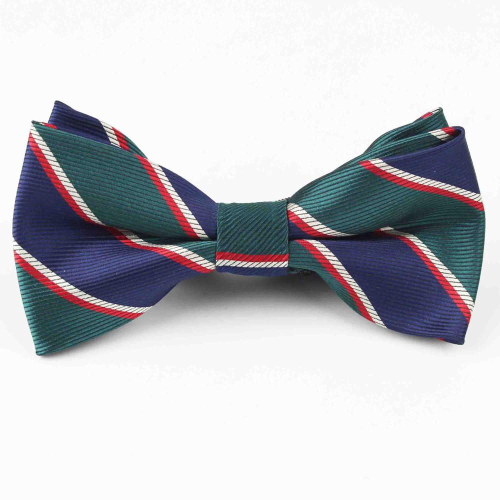 Klassieke Plaid Kinderen Bowtie Polyester Strikjes Baby Kid Kinderen Klassieke Pet Gestreepte Vlinder strikje: 10