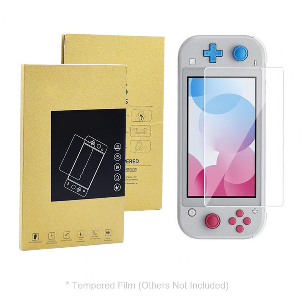Spiel Konsole Gehärtetem Film Klar transparent Anti-Fingerabdruck Spiel Konsole 9H Bildschirm Glas Schutz für Schalter Schalter Lite