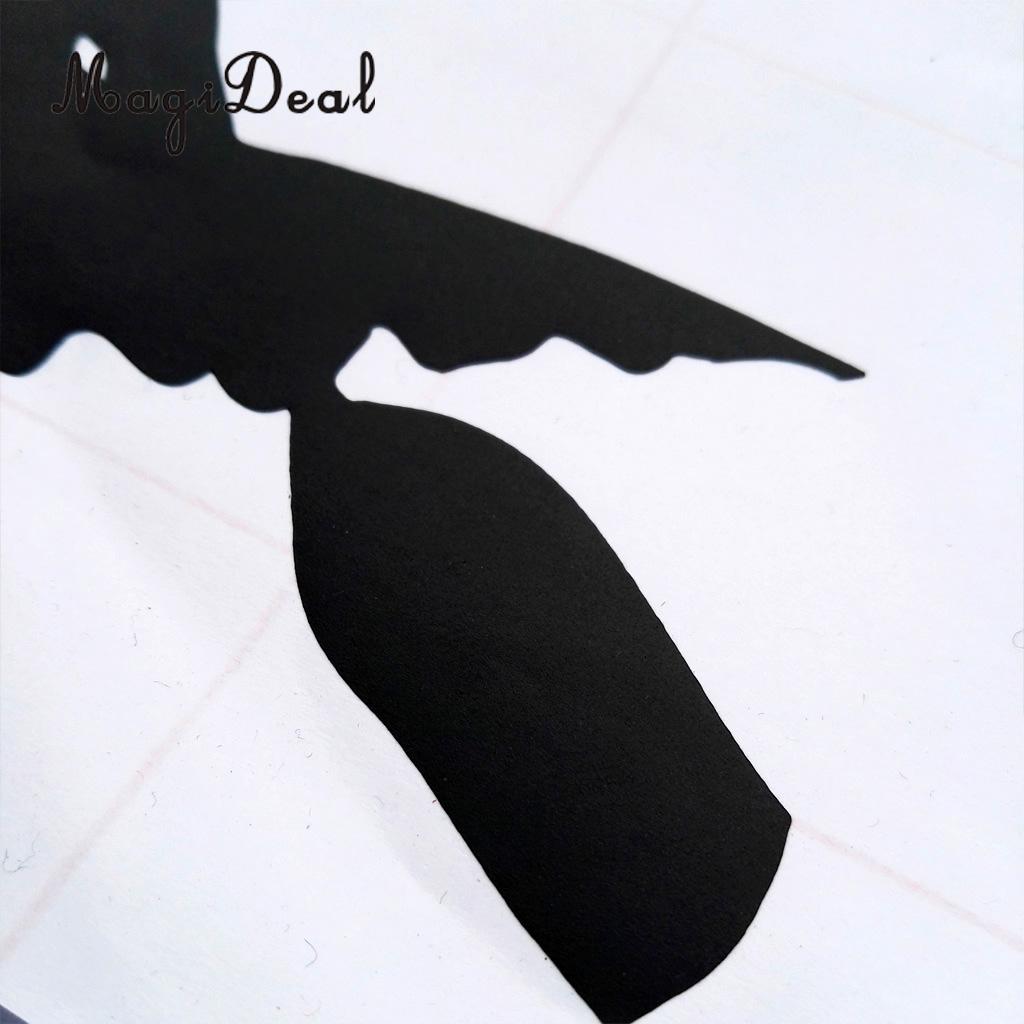 MagiDeal Funny Kayak Paddle Canoe Car Sticker Decal Acce for Kayaking Water Sport Canoe Boating Wall Window Car Boat Application