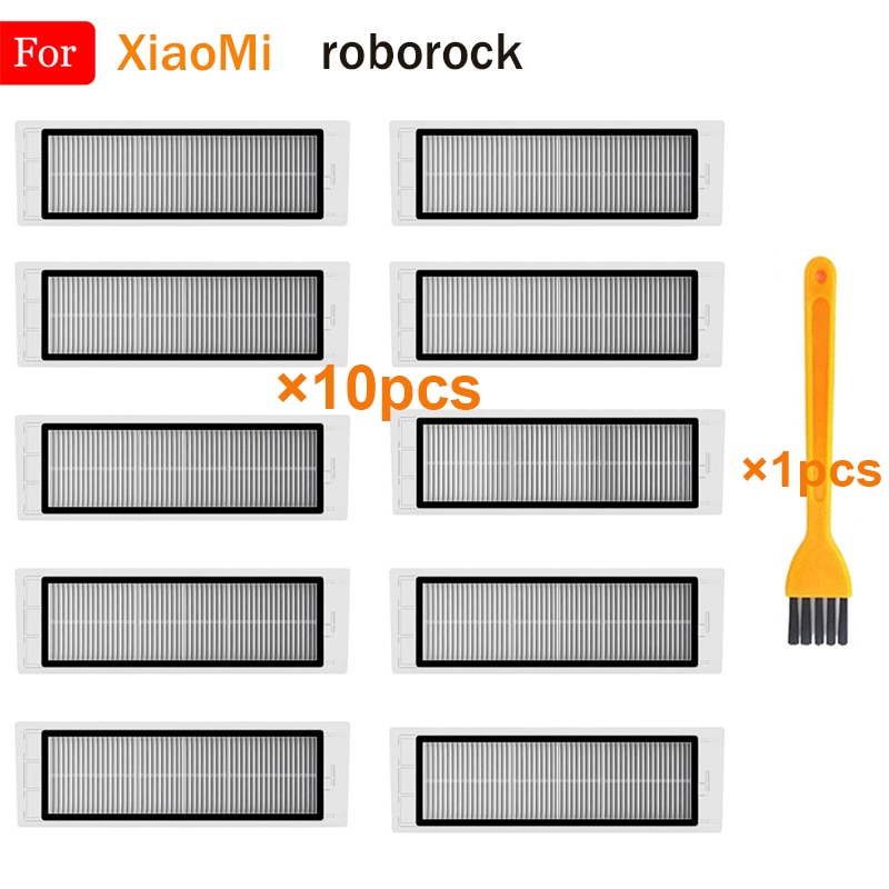 Wasbare Hepa Filter Voor Xiaomi Roborock 1 S S5 S50 S51 S55 S6 S60 S61 S5 Max S6 Pure S6 maxv Xiaowa E25 E35 E45 C10 Vacuüm Onderdelen