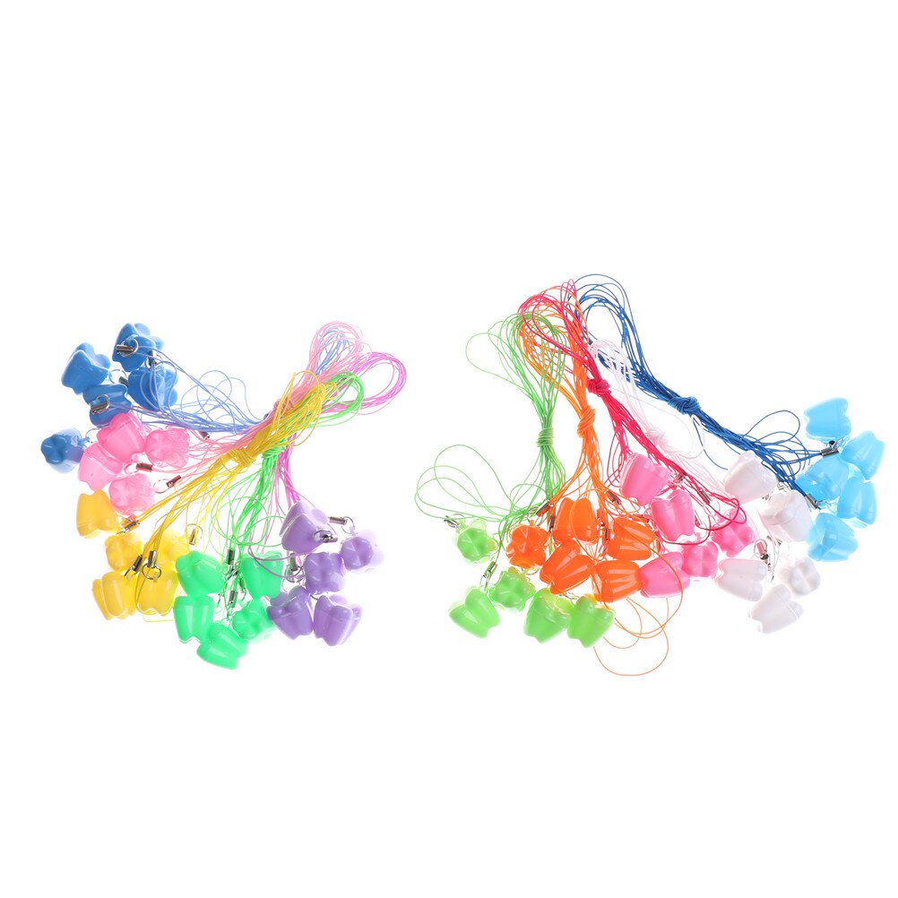 10/1PCS Children's Milk Teeth Storage Boxes Tooth Shape Childhood Souvenir Save Teeth Box Kid Teeth Collecting Mini Container