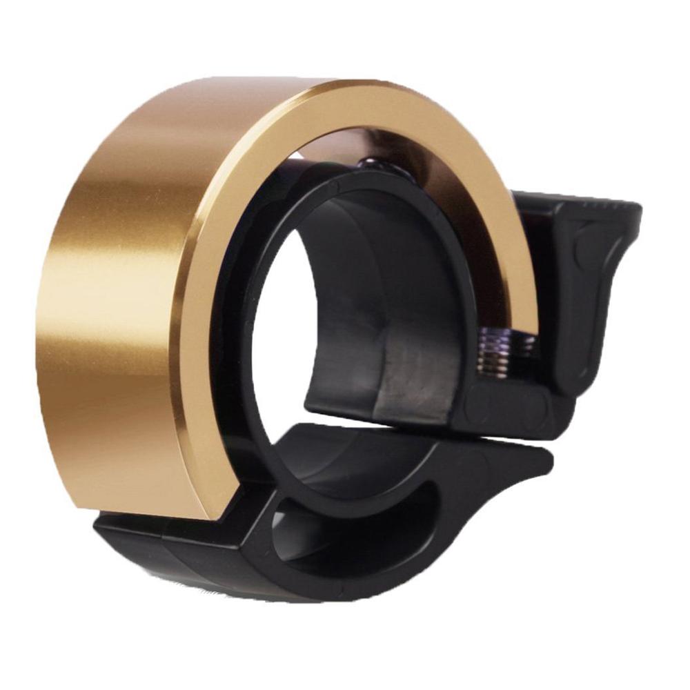 Bicyclette Invisible cloches cornes VTT accessoires et équipement de cyclisme Q cloche en alliage d'aluminium: GOLD-S
