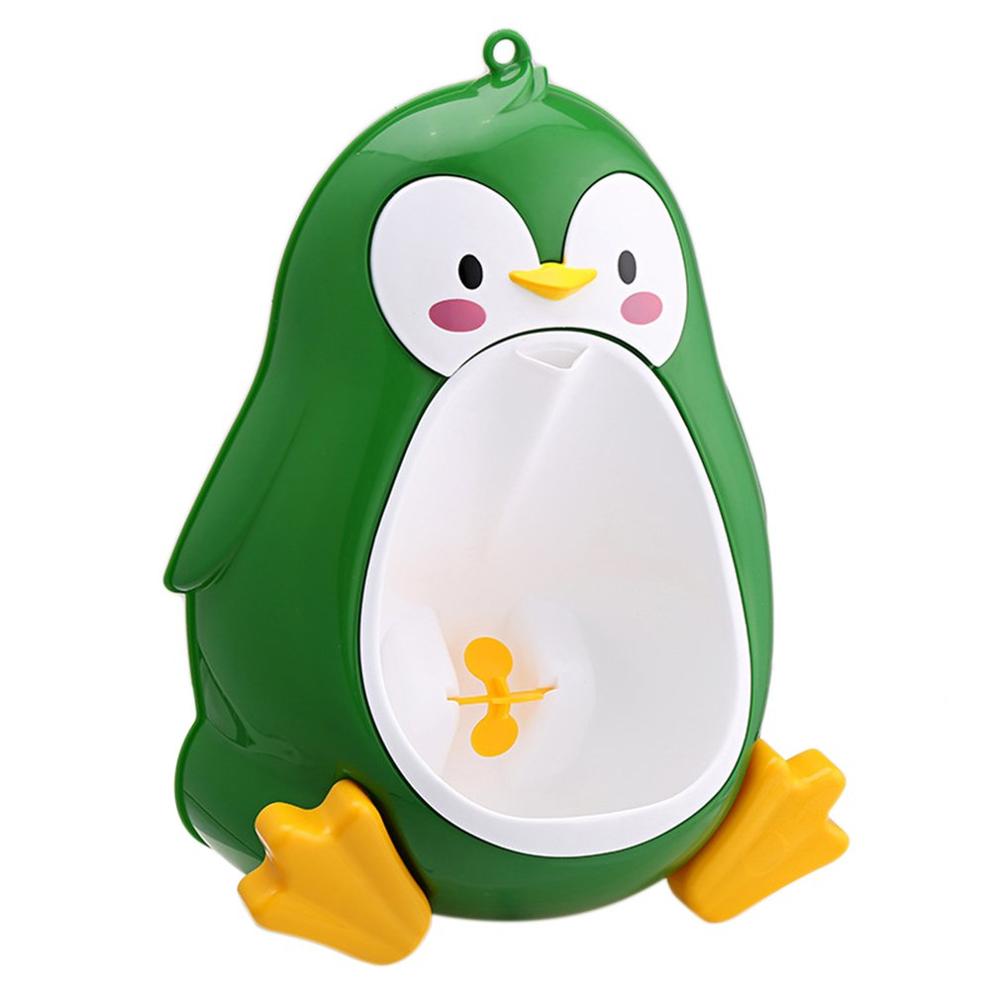 Baby Potje Wc Potties Leuke Pinguïn Pot Muur Gemonteerde Urinoirs Draagbare Training Jongen Kids Wc Lekvrij Kinderen Potje Borstel