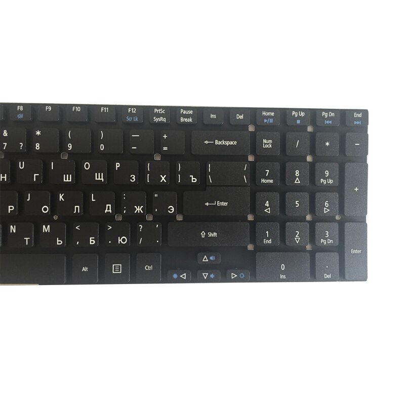 Clavier d&#39;ordinateur portable russe Ru pour Acer Aspire E5-521, E5-521G, E5-571, E5-571G, E5-571PG, E5-511, E5-511G, E1-511P, E5-721, E5-731, E5-731G